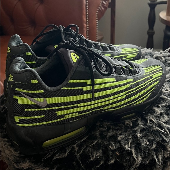 Nike air max jacquard black volt black sneaker shoes men’s 11 - Picture 10 of 10